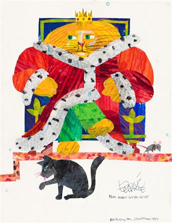 ERIC CARLE (1929-2021) King Cat and His Subjects. [CHILDRENS]
